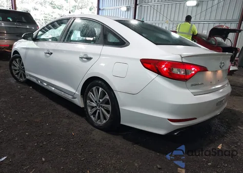 2017 Hyundai Sonata Sport из США, поврежденный, VIN 5NPE34AF8HH504026